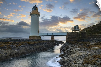 Rubha Nan Gall Lighthouse Captured Shortly After Sunrise