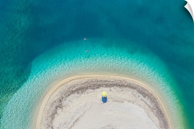 Secluded And Spectacular Beach With Turquoise Waters In Lefkada In Greece