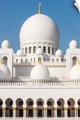 Sheikh Zayed Grand Mosque, The Main Dome Is The Biggest Mosque Dome In The World