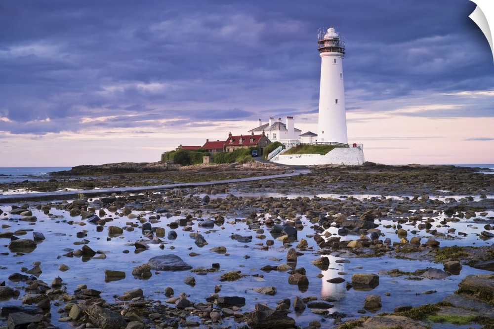 St. Mary's Lighthouse, Whitley Bay, North Tyneside, Tyne and Wear, England