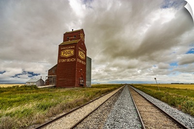 Stony Beach Grain Elevator, Stony Beach, Saskatchewan, Canada