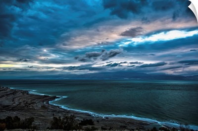 Sunrise Over The Dead Sea, Israel