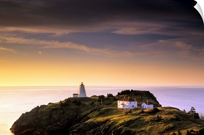 Sunrise, Swallowtail Lighthouse, Grand Manan Island New Brunswick, Canada