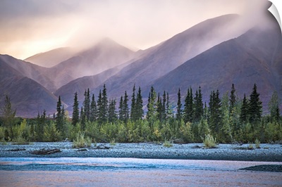 Sunset on the Kelly River, Brooks Range of Noatak National Preserve, Alaska