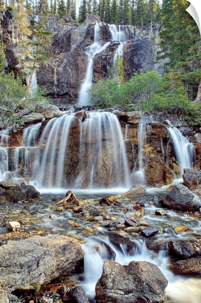 Tangle Falls, Jasper National Park, Alberta, Canada