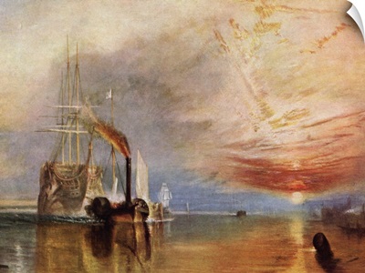 The Fighting Temeraire By J.M.W. Turner, From The World's Greatest Paintings