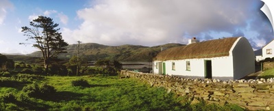 Traditional Cottage, Near Lough Rus Point, Ardara, Co Donegal, Ireland