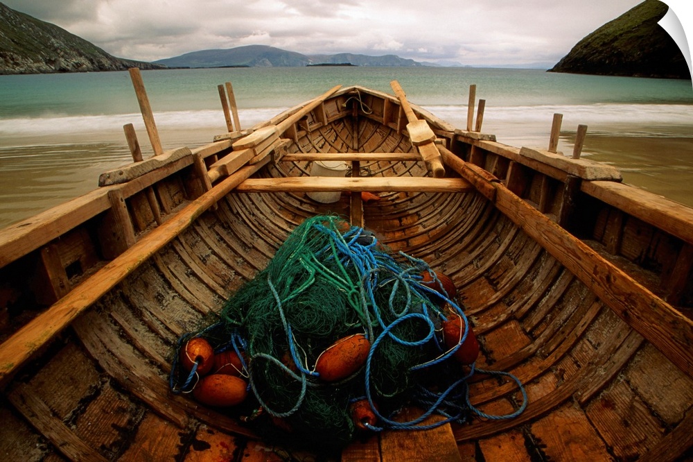 Traditional Currach, Achill Island, County Mayo, Ireland