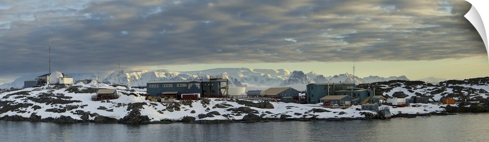 United States Antarctic Survey research buildings, Palmer Station.