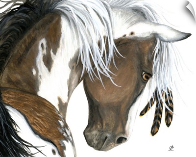 Tri Colored Paint Horse