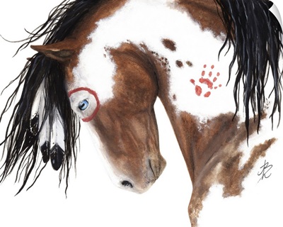 Tricolor Paint - Spirit Horse