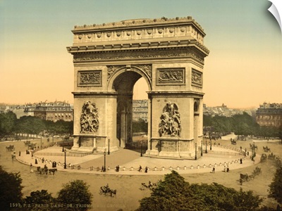 Arc De Triomphe, De l'Etoile, Paris, France