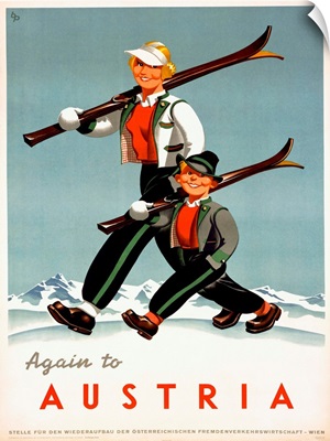 Austria, Vintage Poster