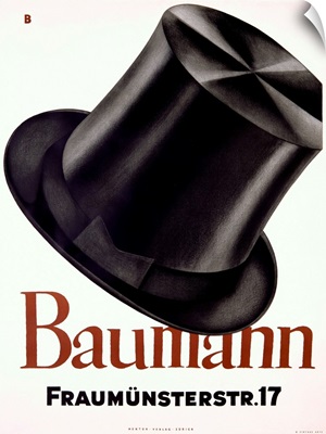 Baumann, Vintage Poster, by Otto Baumberger