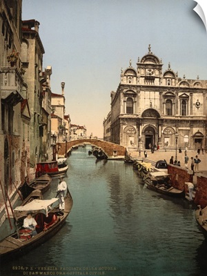 Before St. Mark's And Public Hospital, Venice, Italy