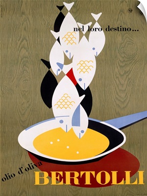Bertolli, by Carboni, Vintage Poster
