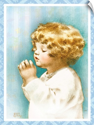 Bessie Pease Little Girl Praying