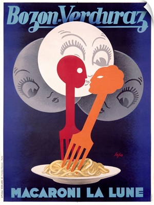 Bozon Verduraz, Vintage Poster, by Severo Pozzati