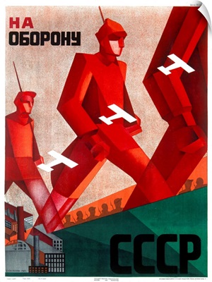 CCCP Russian Poster, Vintage Poster