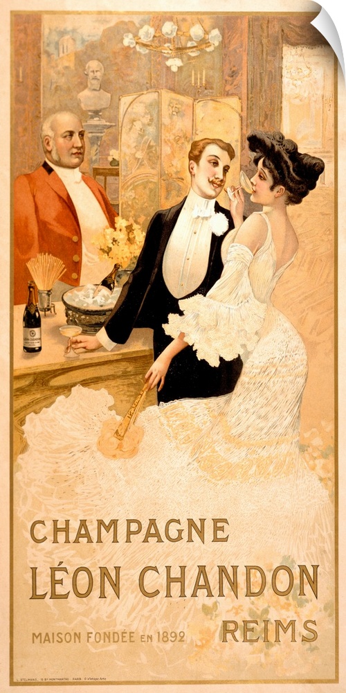 Vintage Champagne Advertisement