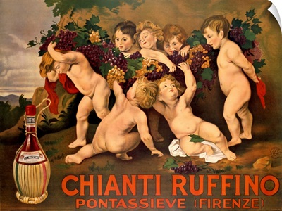 Chianti Ruffino, Vintage Poster, by Leopoldo Metlicovitz