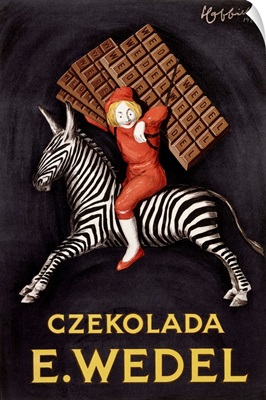 Czekolada E. Wedel, Vintage Poster, by Leonetto Cappiello