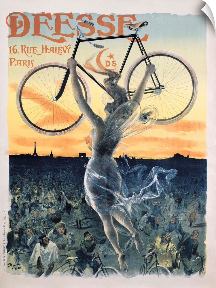 Deesse, Vintage Poster, by Jean de Paleologue
