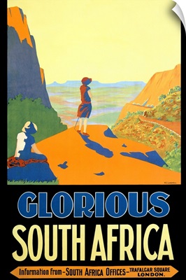 Glorious South Africa, Vintage Poster, by H.C. Lindsell