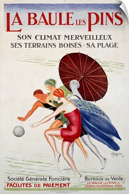 La Baule les Pins, Vintage Poster, by Leonetto Cappiello