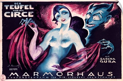 Marmorhaus, Vintage Poster, by Josef Fenneker