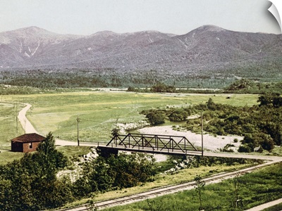 Presidential Range White Mountains New Hampshire Vintage Photograph