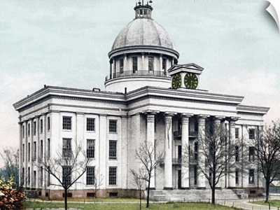 State Capitol Montgomery Alabama Vintage Photograph