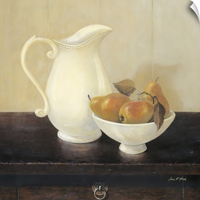 Creamware with Pears