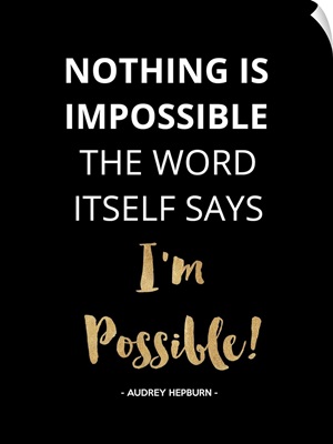 Nothing Is Impossible II