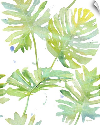 Watercolor Tropical Pattern I