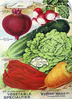 1915 Maule Seed Veggies