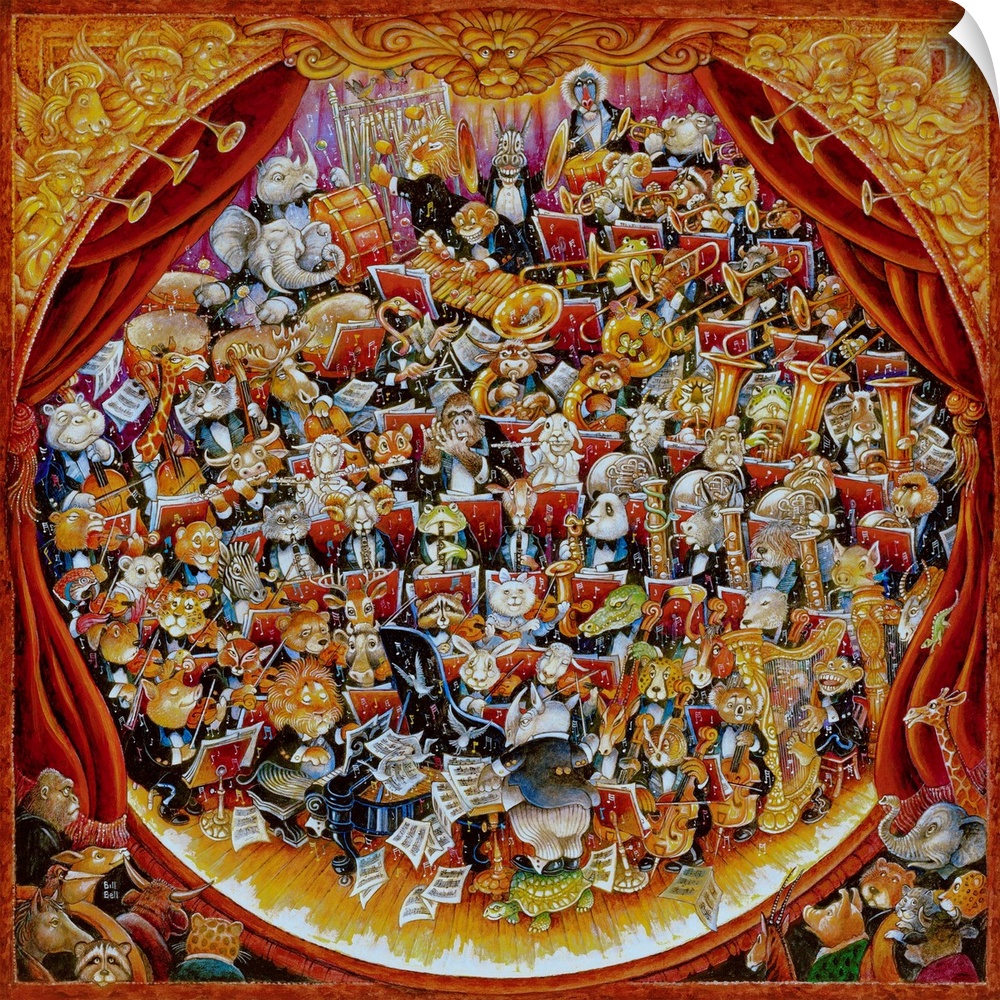 Animal orchestra.