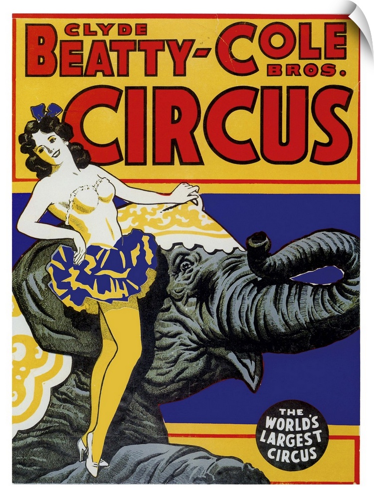 Beatty-Cole Circus - Vintage Advertisement