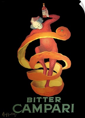 Bitter Campari - Vintage Liquor Advertisement