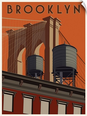 Brooklyn Travel Poster