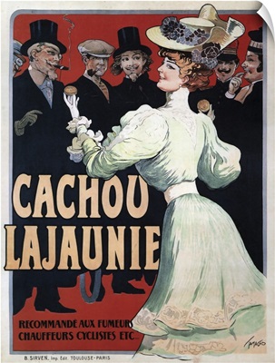 Cachou Lajaunie - Vintage Licorice Advertisement