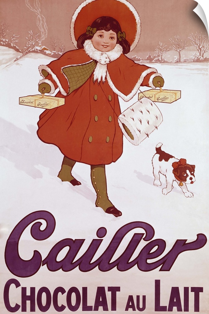 Cailler - Vintage chocolate Advertisement