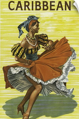 Caribbean - Vintage Travel Advertisement