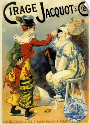Cirage Jacquot - Vintage Circus Advertisement