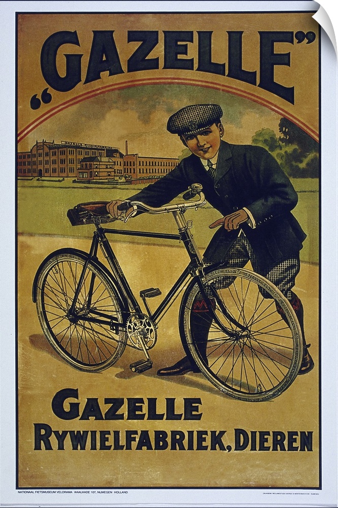 Gazelle - Vintage Bicycle Advertisement
