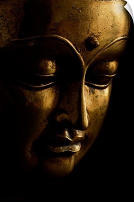 Gold Buddha on Black