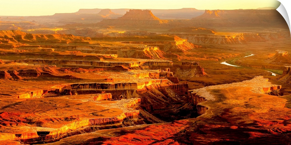 Grand Canyon, sunlight, color photograph