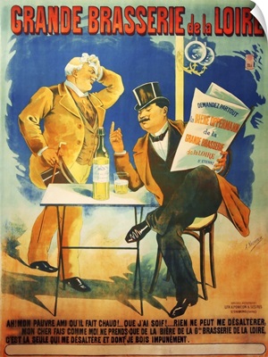 Grande Brasserie de La Loire - Vintage Advertisement