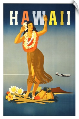 Hawaii - Vintage Travel Advertisement