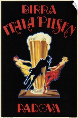 Itala Pilsen Bier - Vintage Beer Advertisement